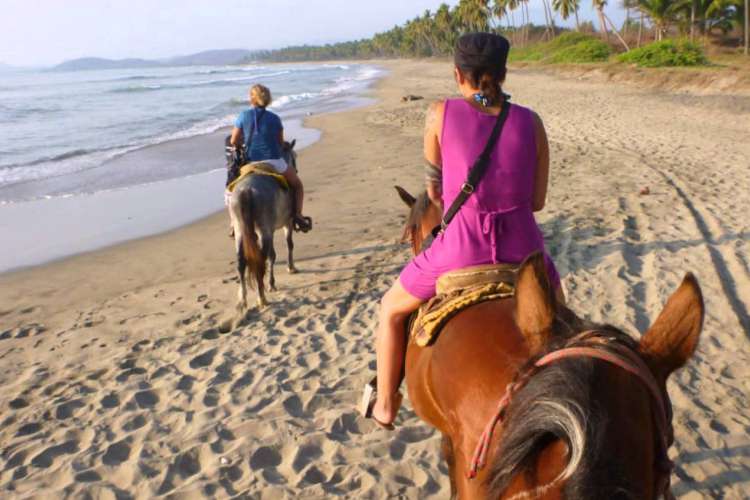 Zihuatanejo Horseback Riding at Playa Larga | Pacific Tours Ixtapa. Join us for this horse riding adventure along the magnificent Playa Larga Beach just 25 Minutes away from Ixtapa Zihuatanejo, enjoy the breeze of the ocean while riding these trained horses along the beach. Tours in Ixtapa Zihuatanejo Mexico