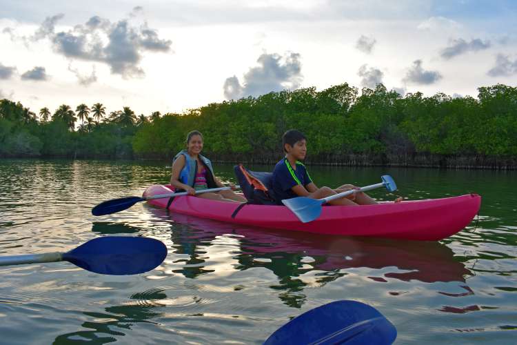 Zihuatanejo Kayaking & Horseback Riding | Pacific Tours Ixtapa. Horseback Riding and Kayaking in Ixtapa Zihuatanejo a great activity not to be missed while visiting Paradise. We horseback in Playa Larga beach and do kayaking in Barra de Potosi in Ixtapa Zihuatanejo Mexico. Things to do in Ixtapa Zihuatanejo
